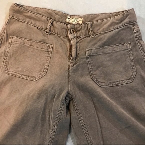 🌸RARE VINTAGE Free People Wide Leg Pants - Picture 2 of 15